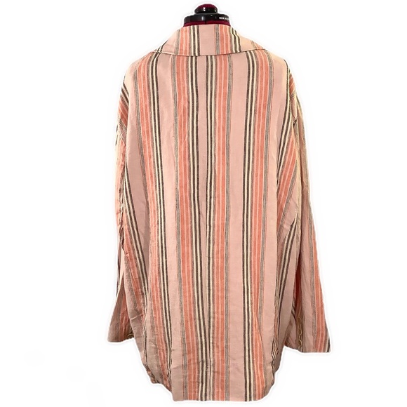 🏷NWT 🌸FREE PEOPLE Simply Stripe Blazer - Picture 5 of 8